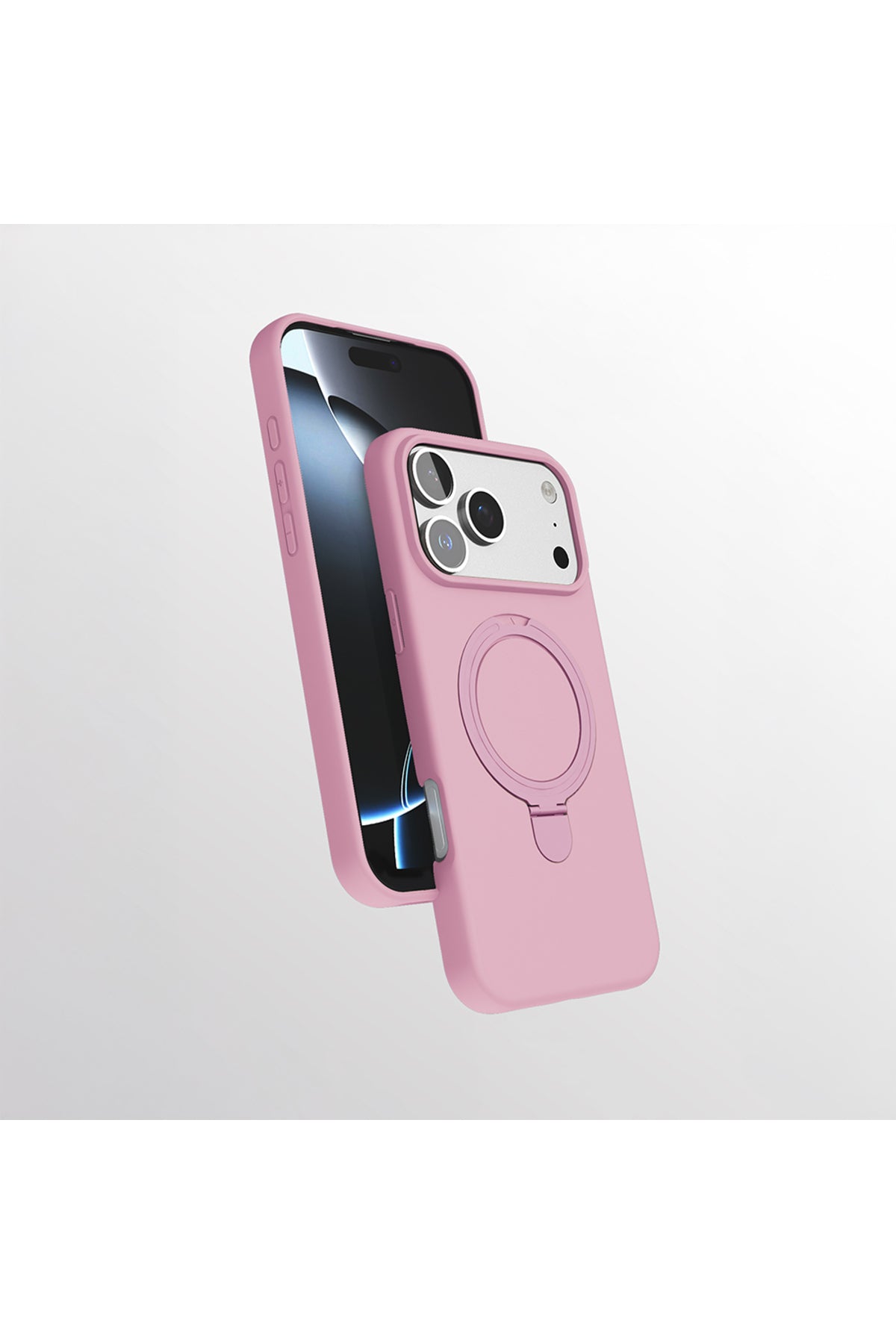 iPhone 17 Pro Max Case Magnetic Charging Ring Stand - Samara Cover