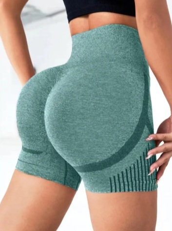 Elegant Seamless Yoga Shorts