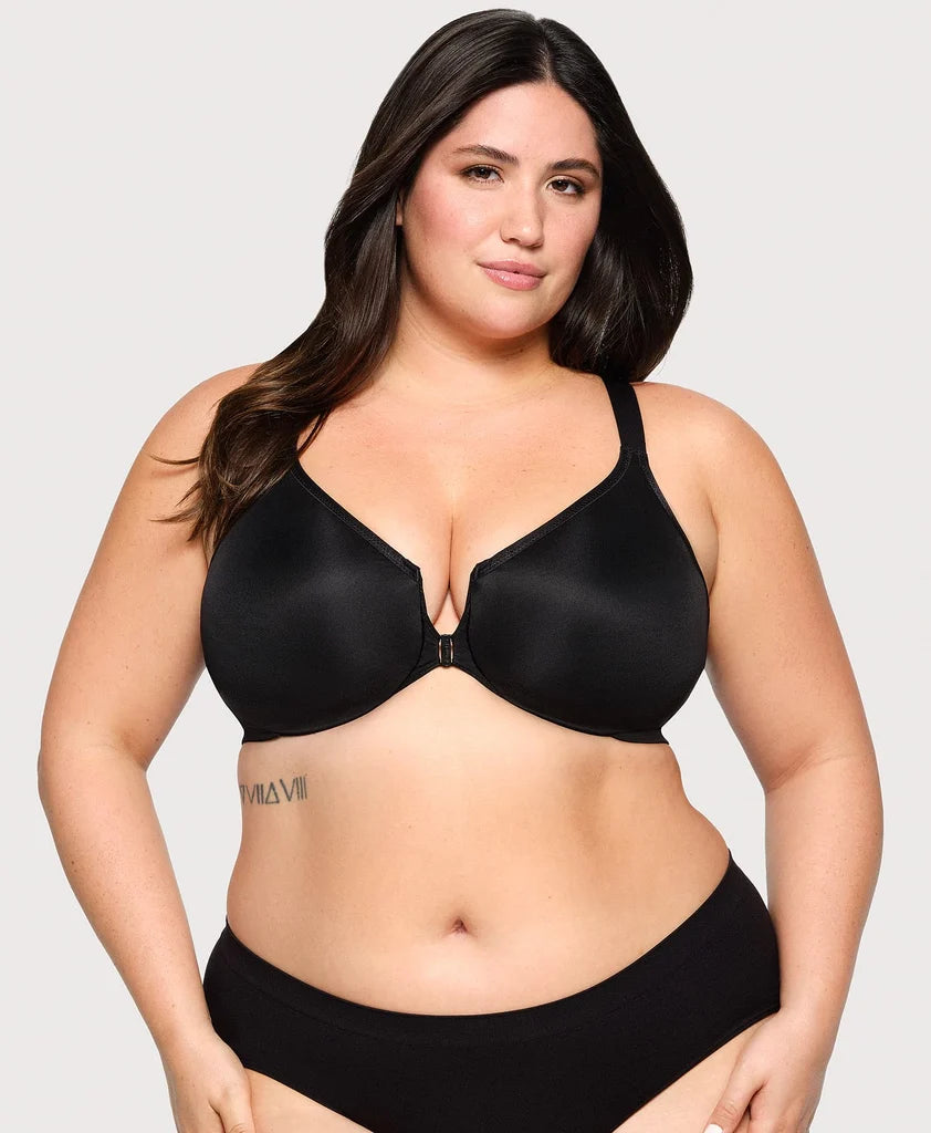 Bra - Minimize Breast Size by up to 1 Inch - Quick-Drying Fabric wacoal minimizer bra  supportive  seamless  reversible  removablepads  quickdry  nylon  minimizerbra   minimizer bra  machine-washable  elastane  delimira minimizer