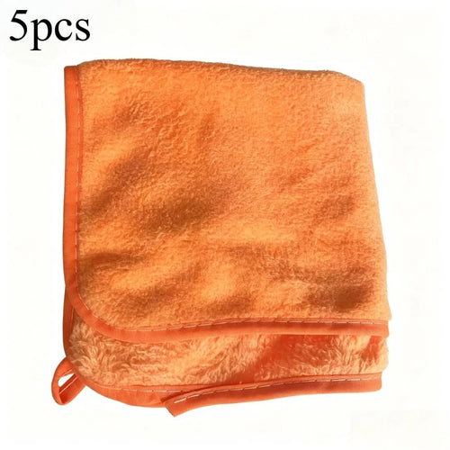 1/2/3/6/10pcs 30X60cm Microfiber Car Cleaning Towels Soft Quick Drying high absorbency paint safe