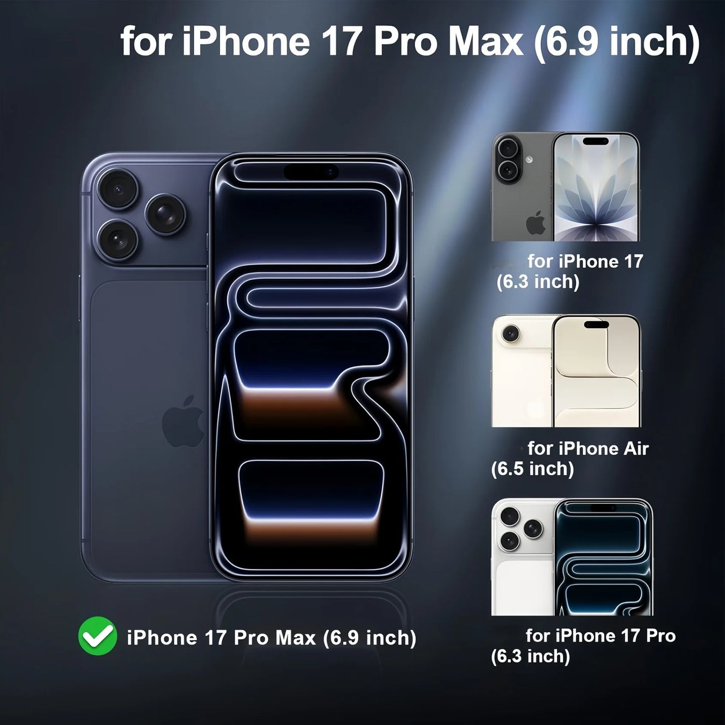 Magnetic iPhone 17 Case | Translucent Matte MagSafe-Compatible Shockproof Cover for iPhone 17 Pro Max / 17 / 17e / Air – Black