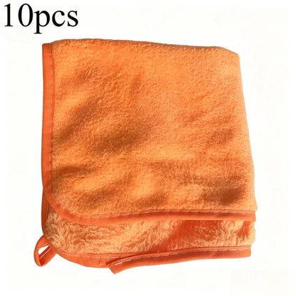 1/2/3/6/10pcs 30X60cm Microfiber Car Cleaning Towels Soft Quick Drying high absorbency paint safe