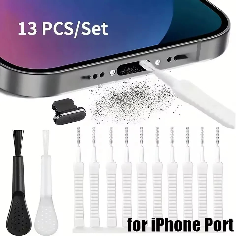 Phone Cleaning Kit – Speaker & Charging Port Cleaner for iPhone & Android