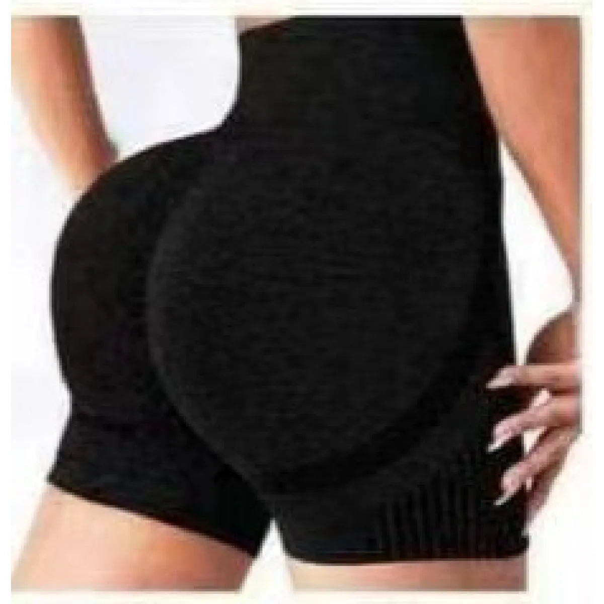 High-Rise Seamless Yoga Shorts