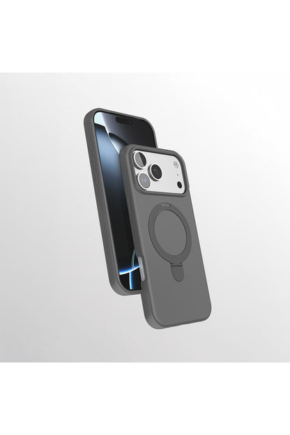 iPhone 17 Pro Max Case Magnetic Charging Ring Stand - Samara Cover