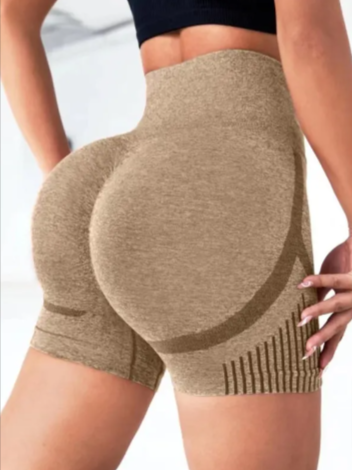 Elegant Seamless Yoga Shorts