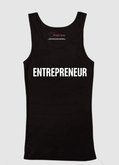 Entrepreneur Tank Top | Motivational Gym Shirt | 100% Cotton Graphic Tank